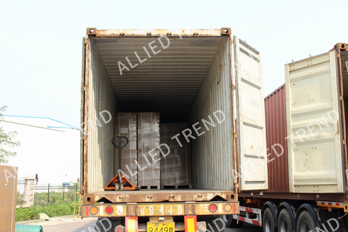 Transport pour l'exportation