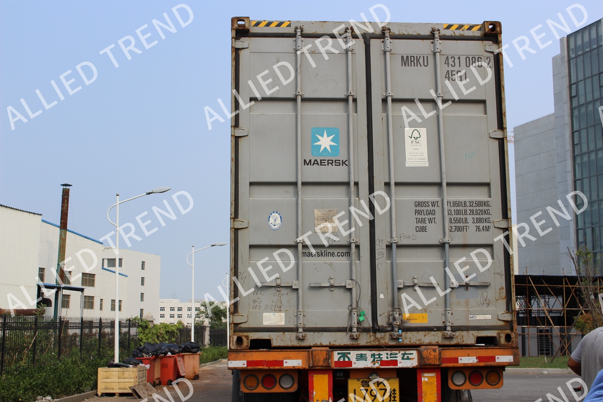 Transport pour l'exportation