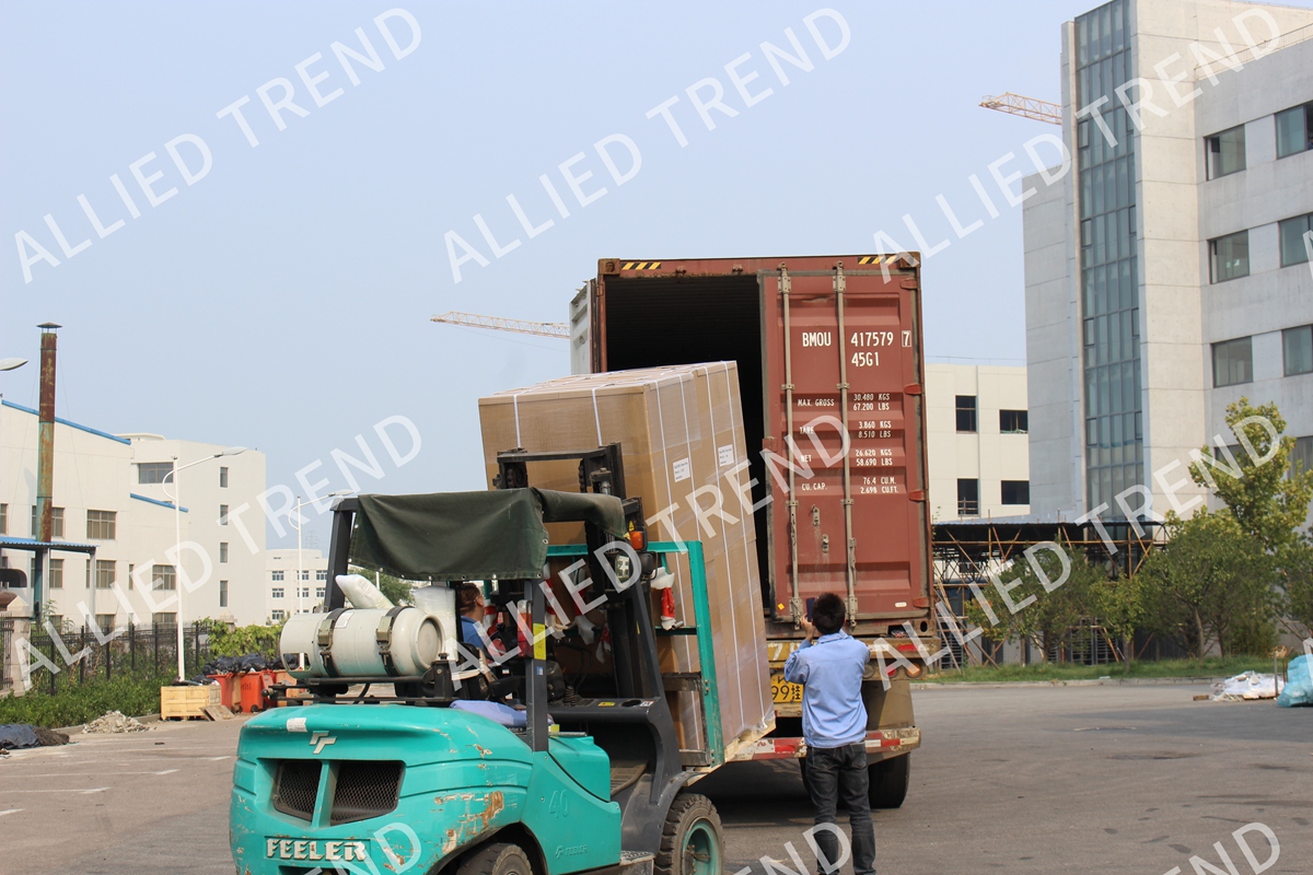 Transport pour l'exportation