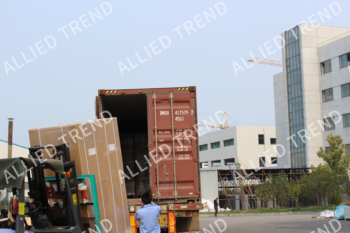Transport pour l'exportation