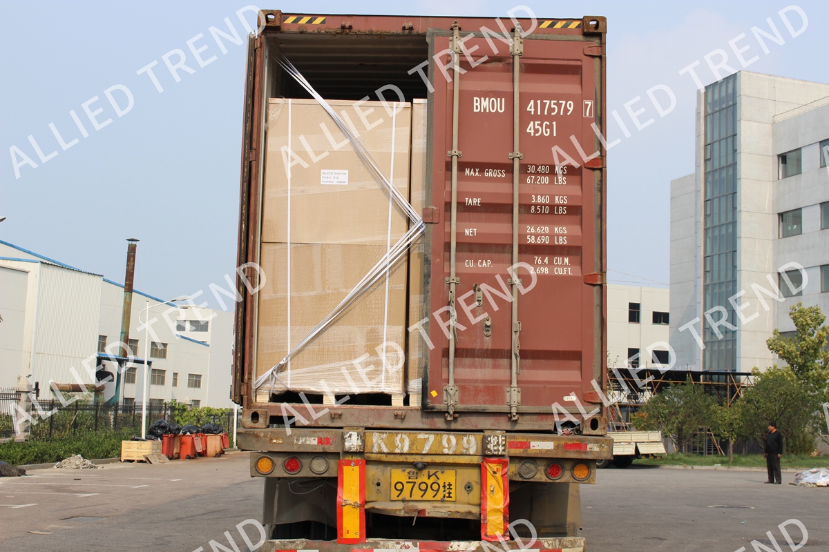 Transport pour l'exportation