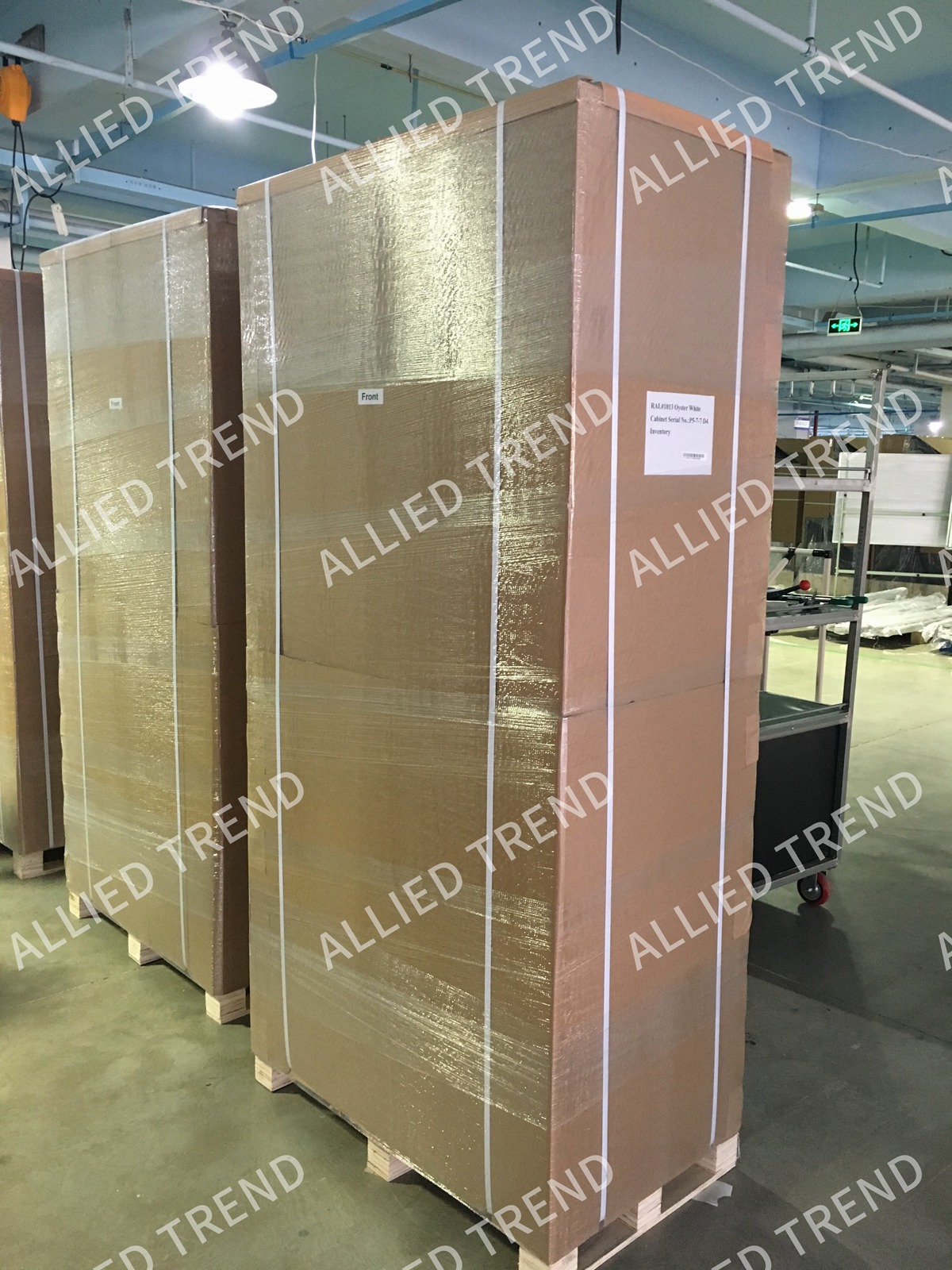 Emballage pour l'exportation